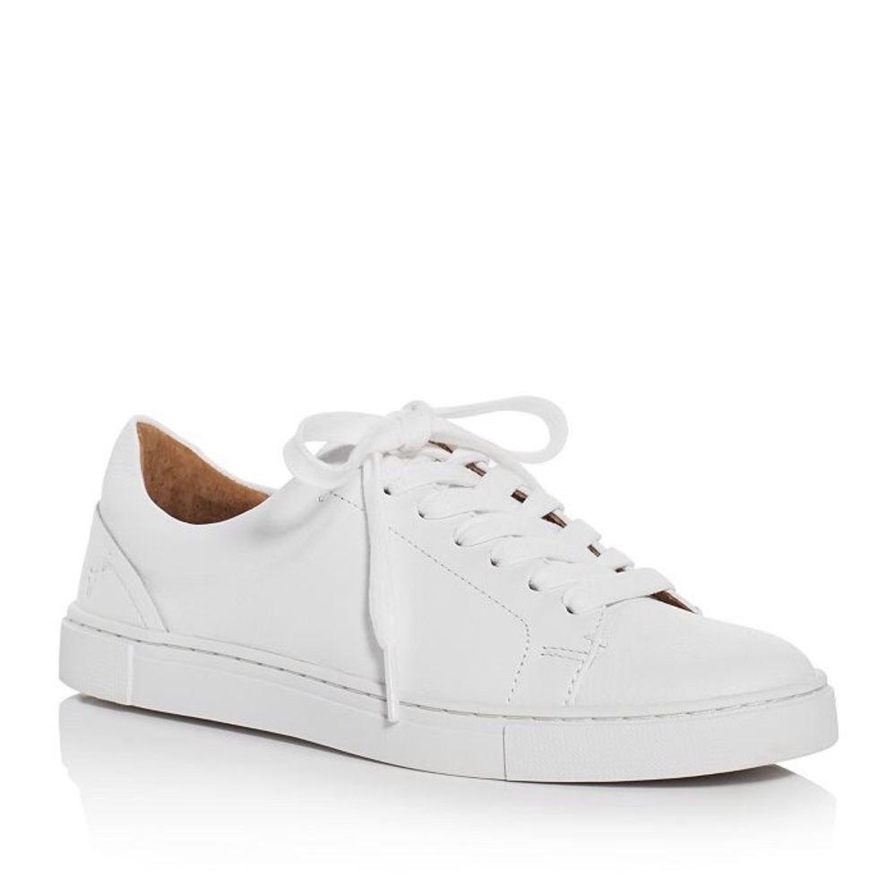 Frye Women’s White Ivy Tennis Sneakers 8.5M